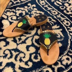 Jack Rogers Pineapple Sandals